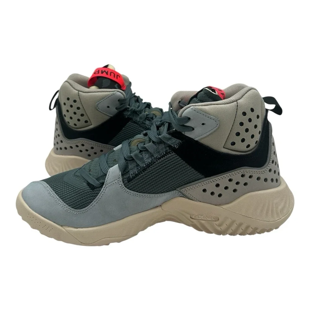 Jordan Delta Mid Basketball Shoes‎ Men's Size 8 Hasta/Bright Crimson DC2130-300